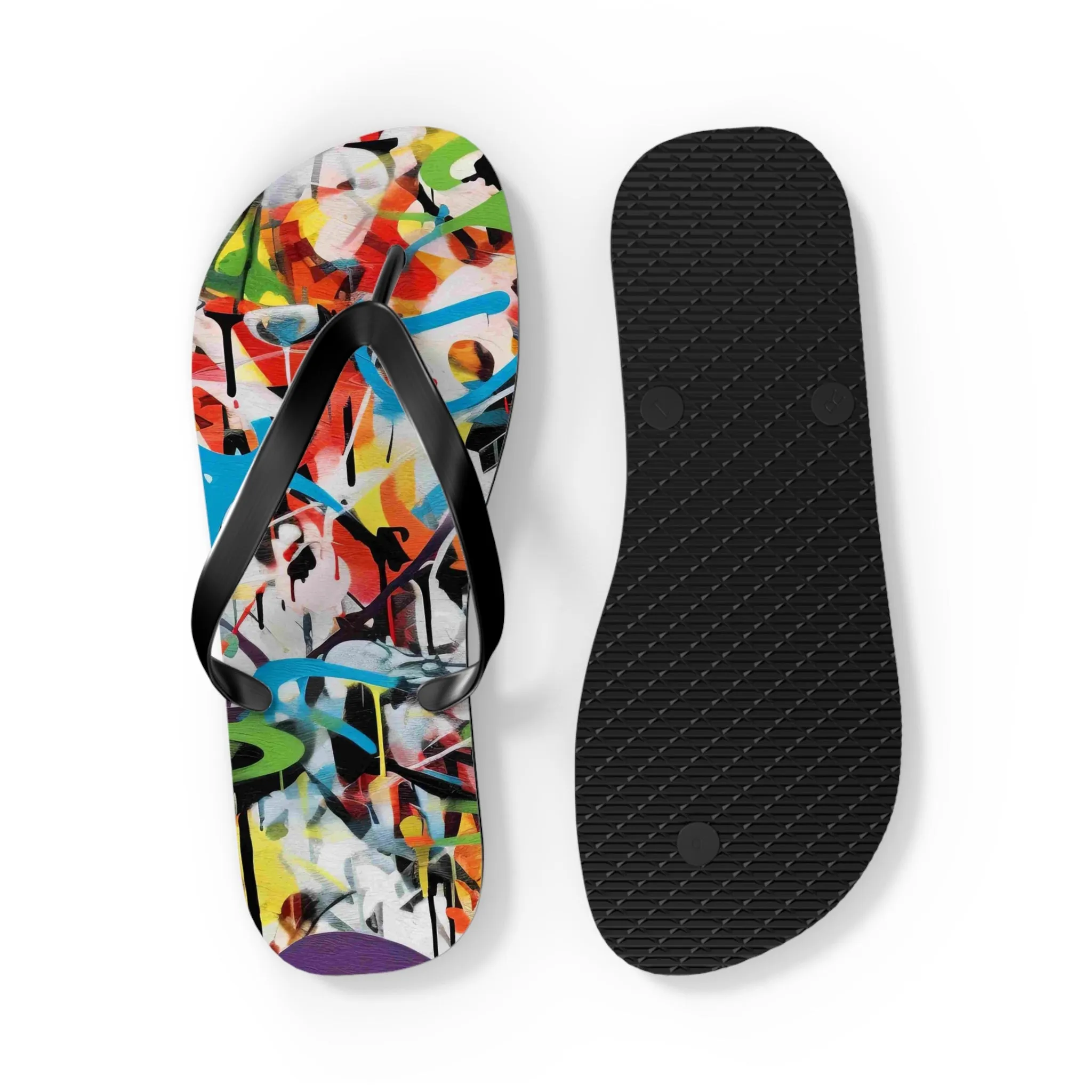 SoleVibe Flip Flops - Trendy Summer Footwear for Beach and Casual Outings