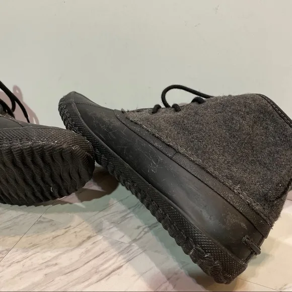 Sperry Men’s Breakwater Wool Gray Duck Boot 8M