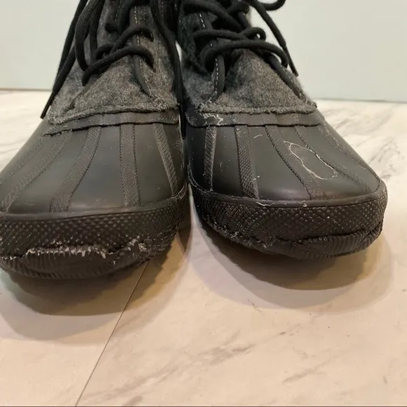 Sperry Men’s Breakwater Wool Gray Duck Boot 8M