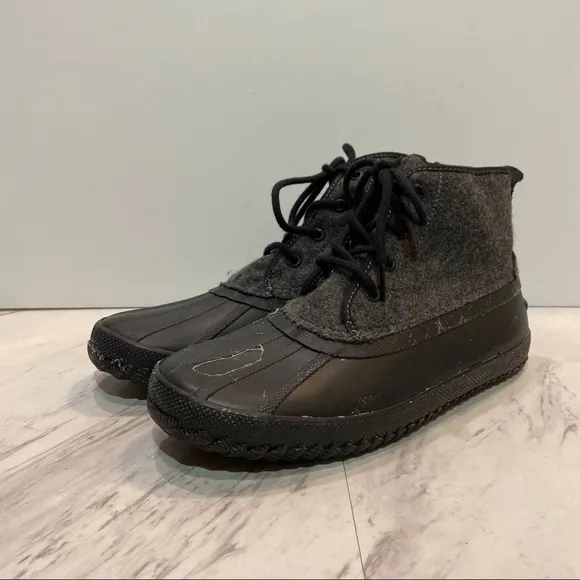 Sperry Men’s Breakwater Wool Gray Duck Boot 8M