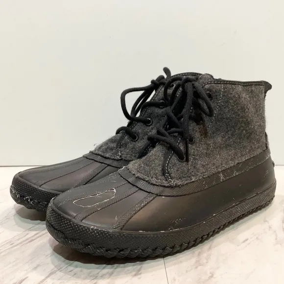 Sperry Men’s Breakwater Wool Gray Duck Boot 8M