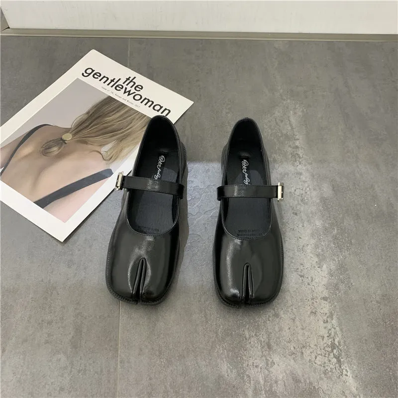 Split Toe Mary Jane Shoes