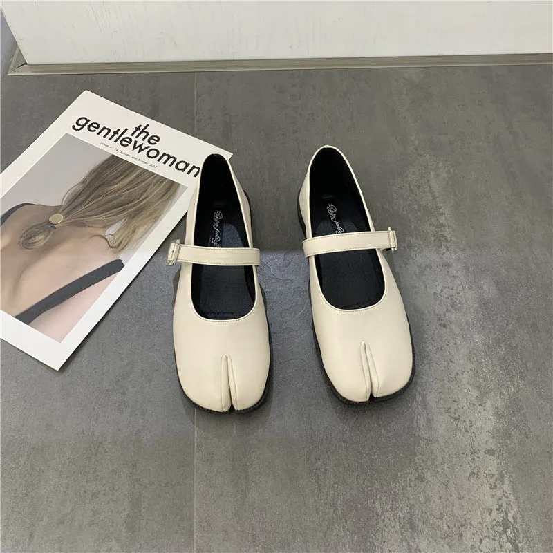 Split Toe Mary Jane Shoes