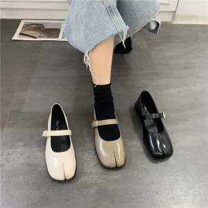 Split Toe Mary Jane Shoes