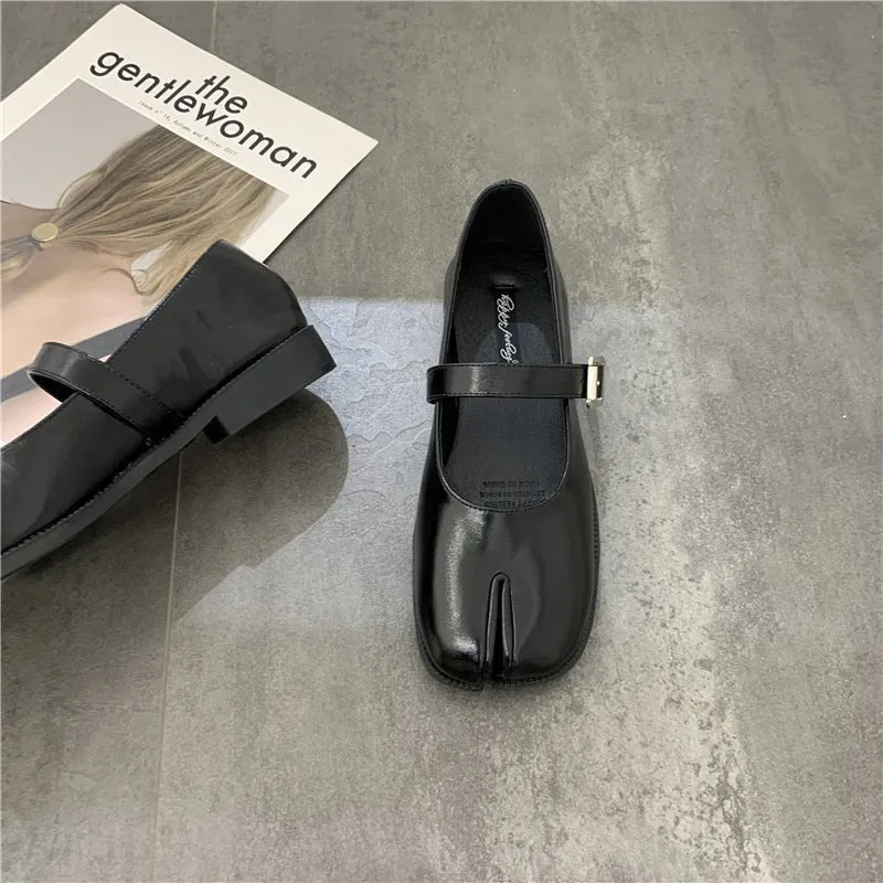 Split Toe Mary Jane Shoes