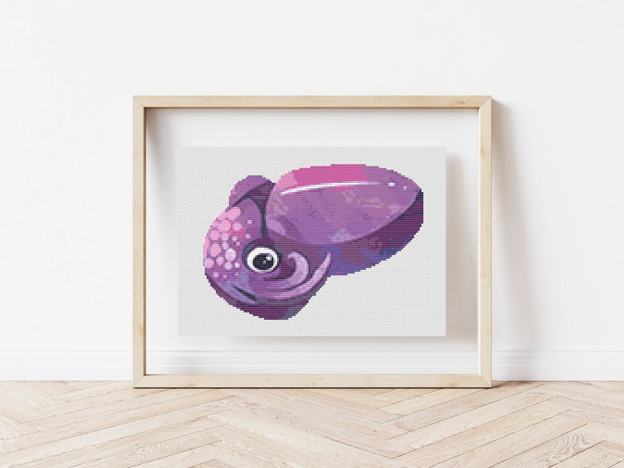 Squid Cross Stitch Pattern #1941