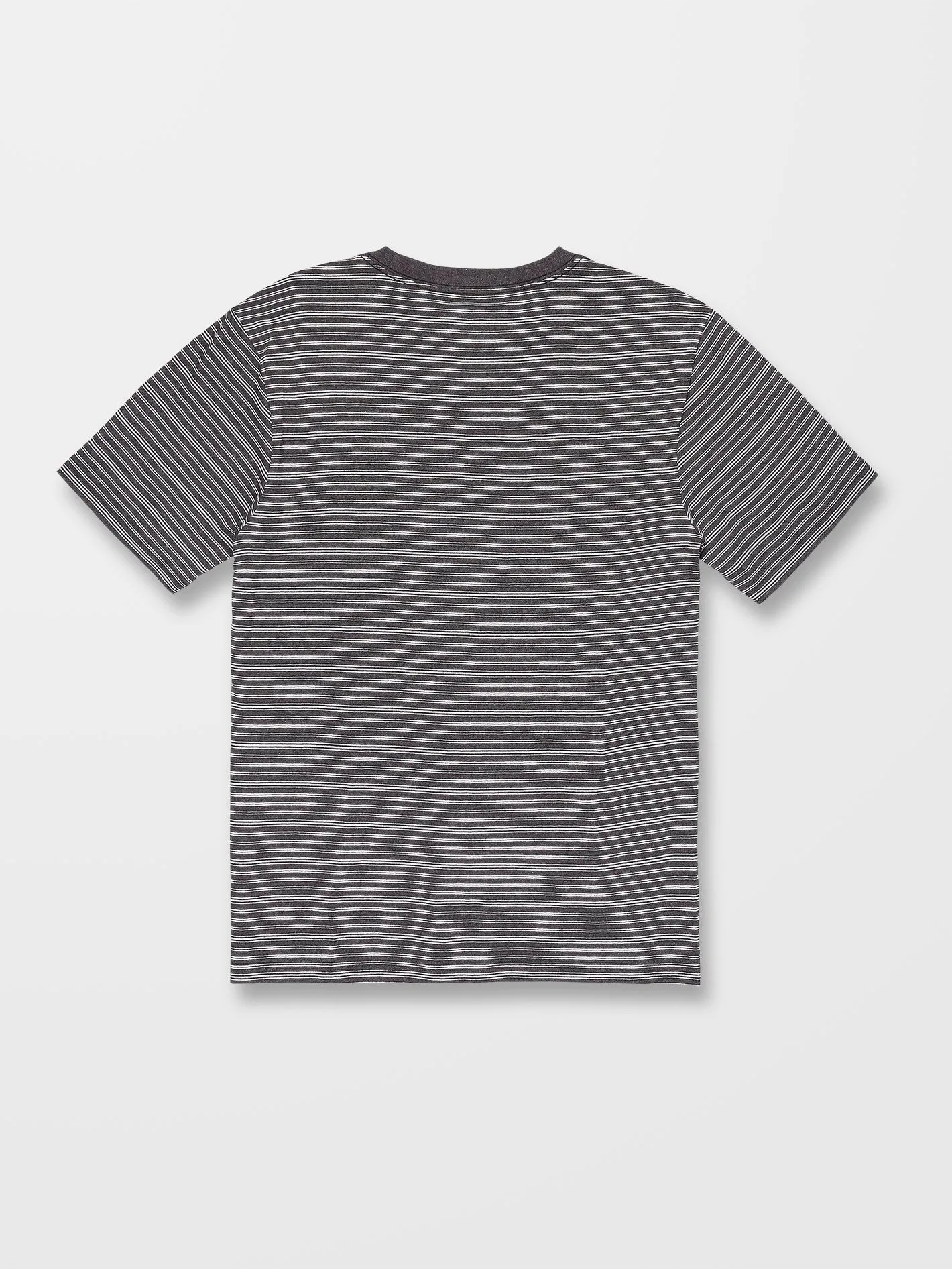Static Stripe T-shirt - BLACK