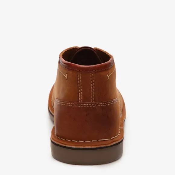 Steve Madden | Men’s tan leather Hestonn lace up ankle chukka boot shoe, size 12