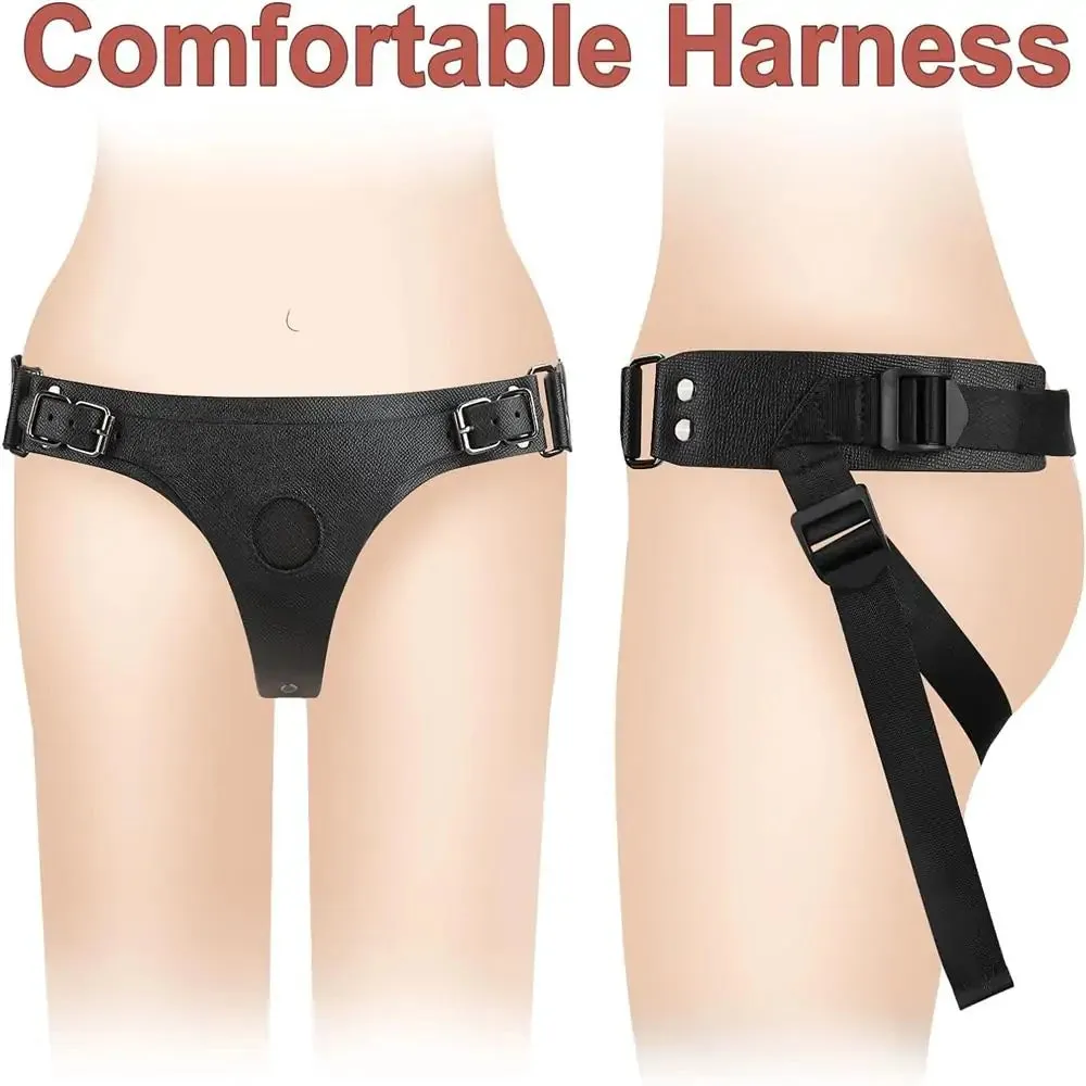 Strap-On Harness Kit with Ultra Realistic Dildo 8 Inch