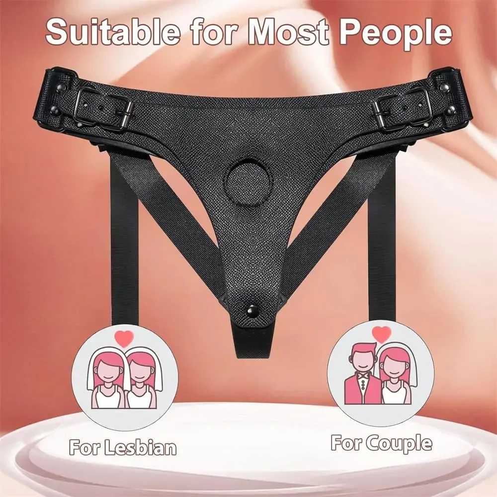 Strap-On Harness Kit with Ultra Realistic Dildo 8 Inch