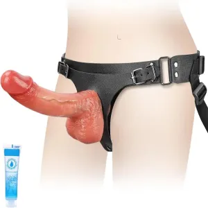 Strap-On Harness Kit with Ultra Realistic Dildo 8 Inch