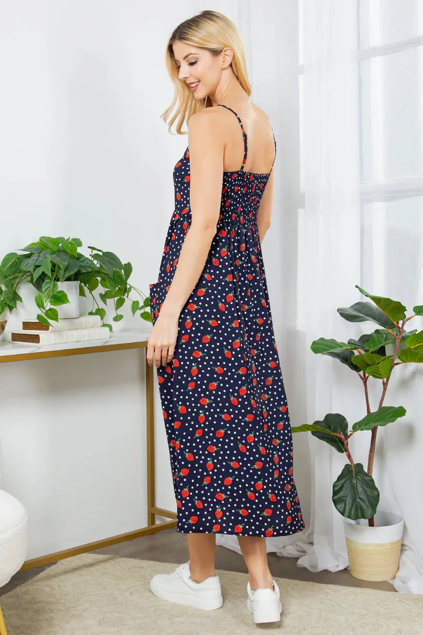 Strawberry Summer Dress