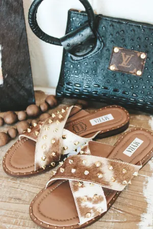 Studded Sandals