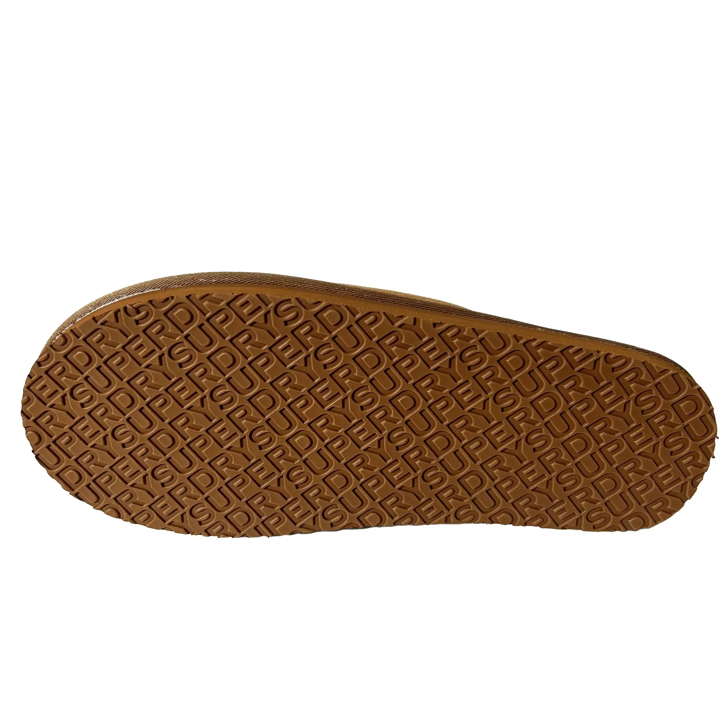 Superdry Mens Mule Slippers MF110269A Tan Brown
