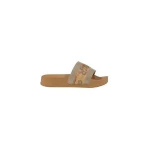 Tan Slide Sandal