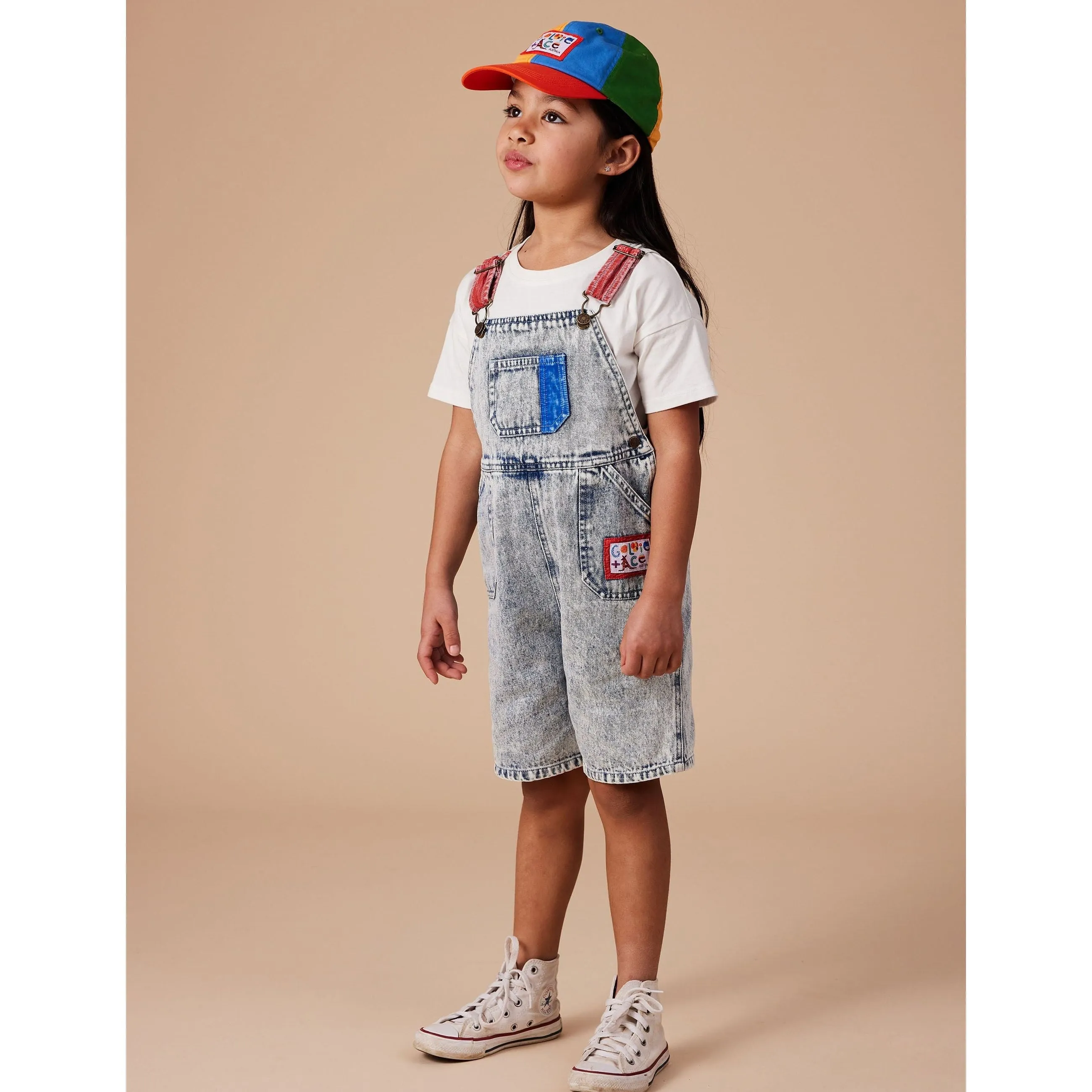 Tate Land Down Under Denim Panel Cap