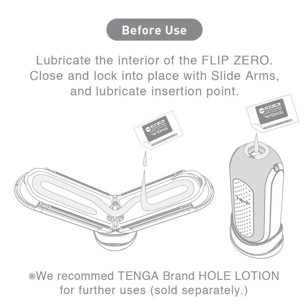 Tenga FLIP ZERO (Black / White)