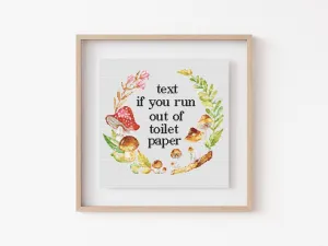 Text Cross Stitch Pattern #1676