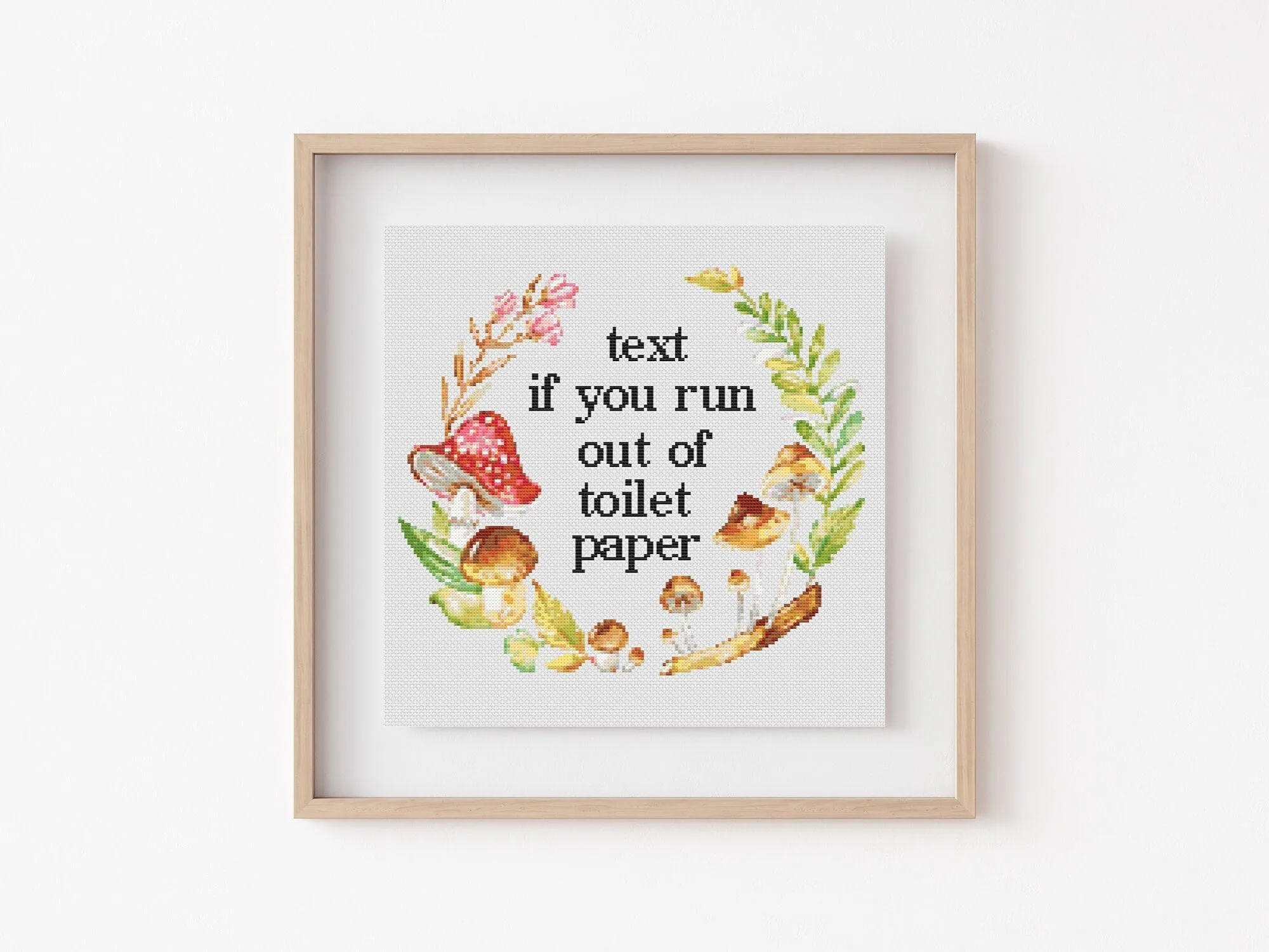 Text Cross Stitch Pattern #1676