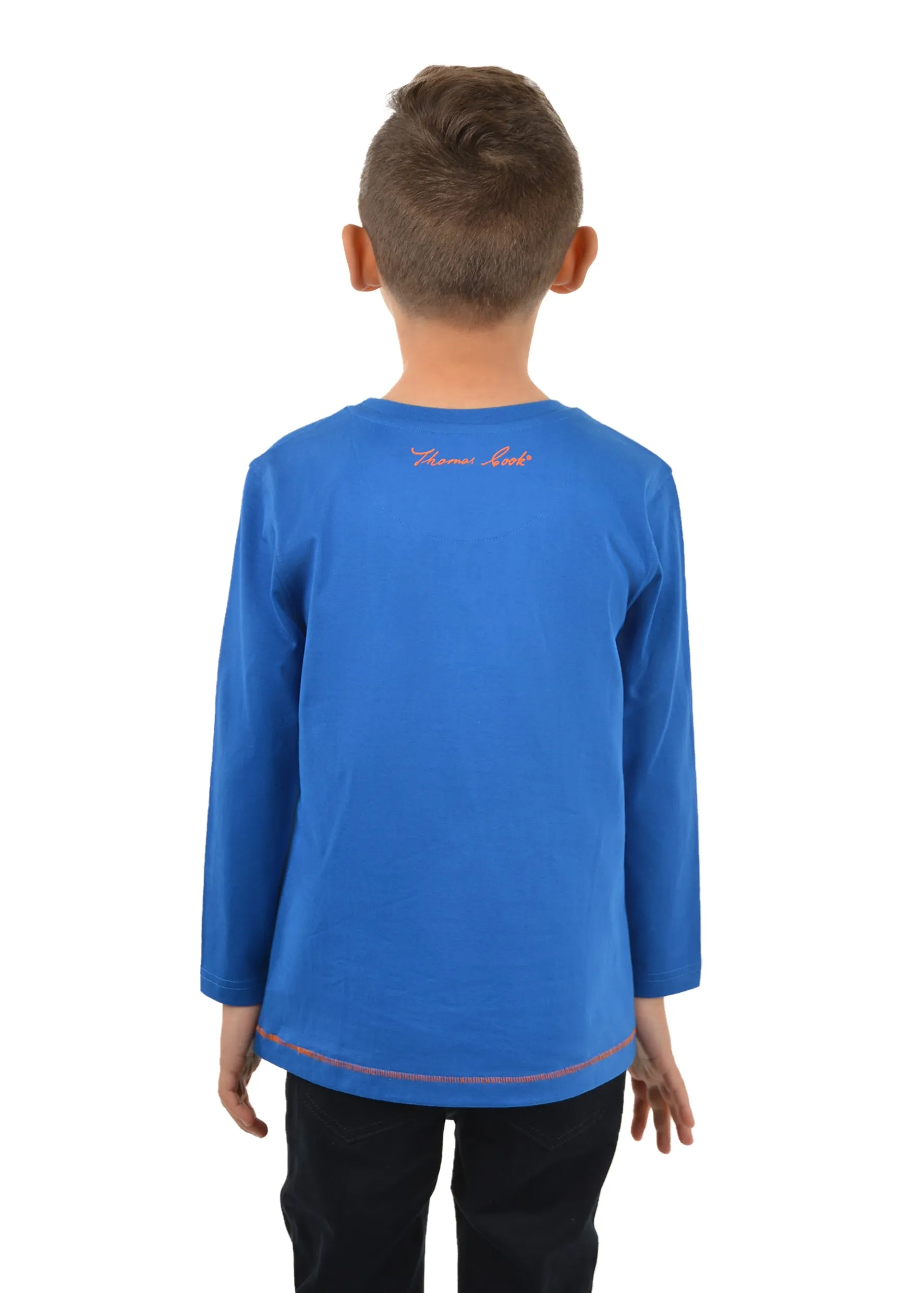 Thomas Cook Truck Ride LS Boys Tee Royal