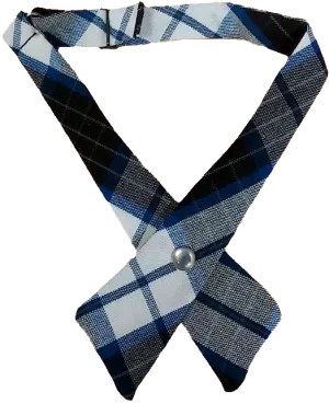 Tie, Adjustable Plaid 114 Cross Tie
