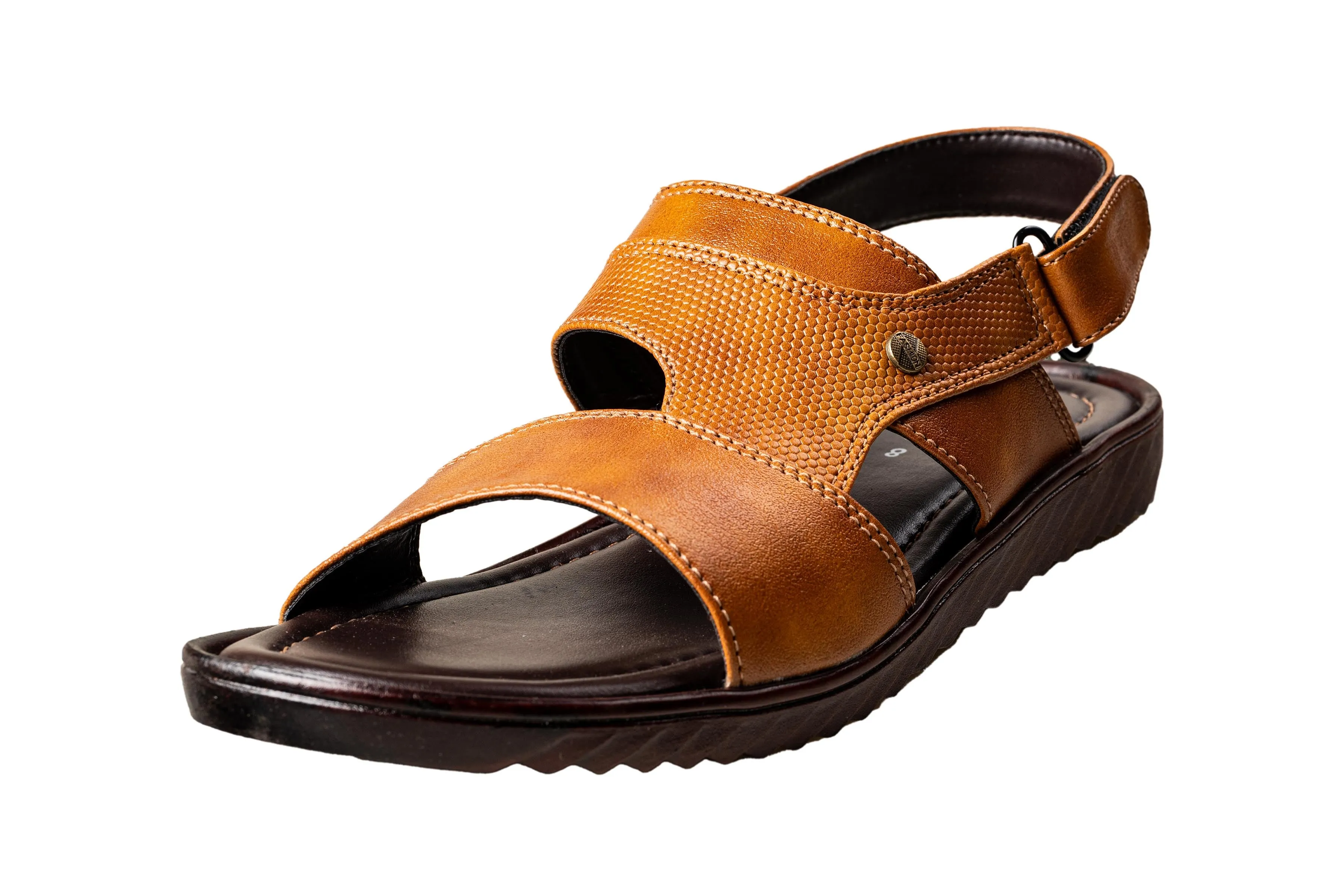 Titas Gents Tan Sandal