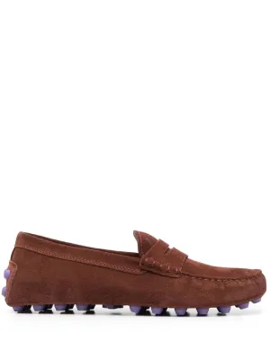 Tod's Gommino shearling-lined loafers