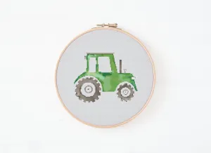 Tractor Cross Stitch Pattern #614