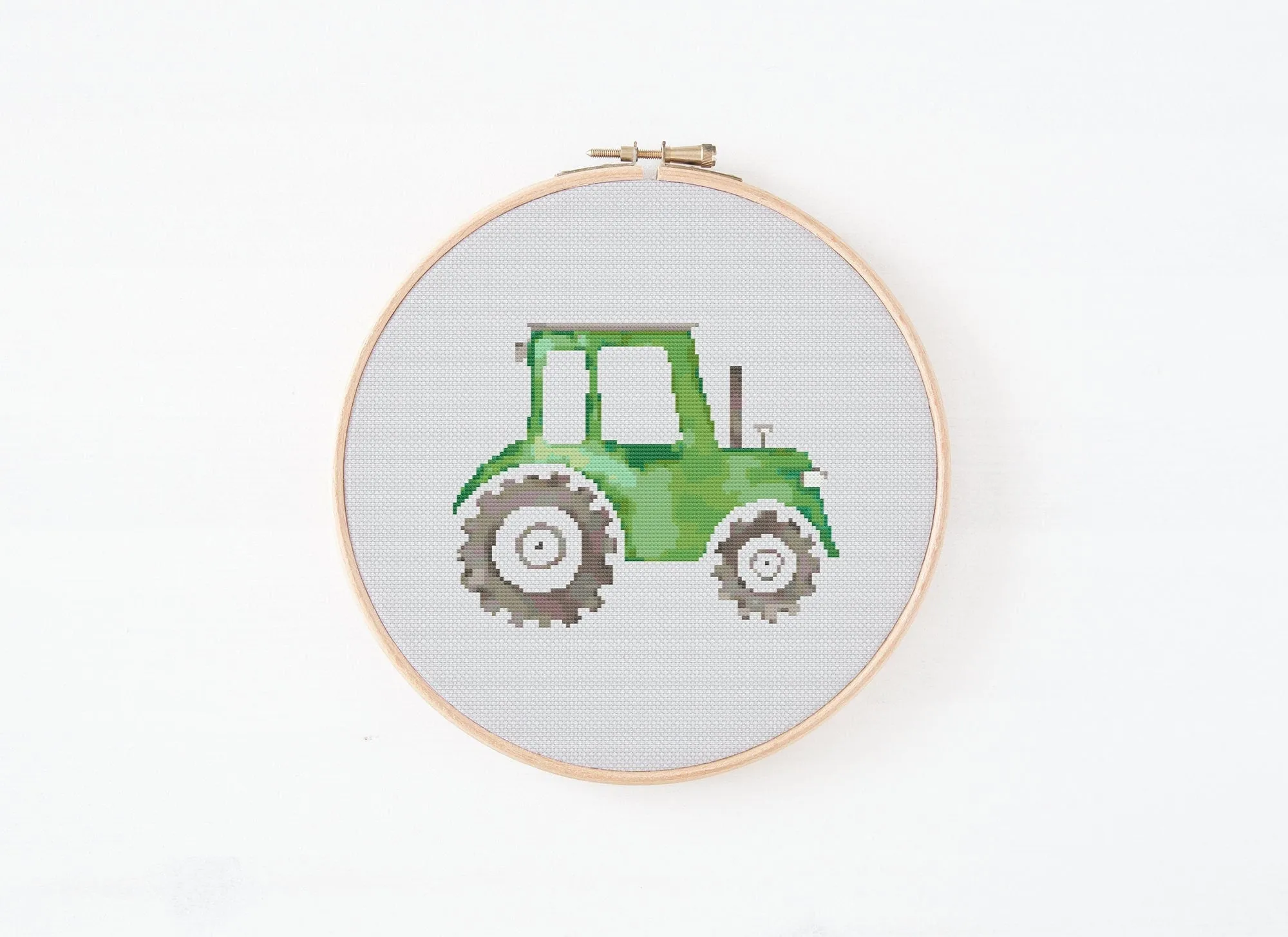 Tractor Cross Stitch Pattern #614
