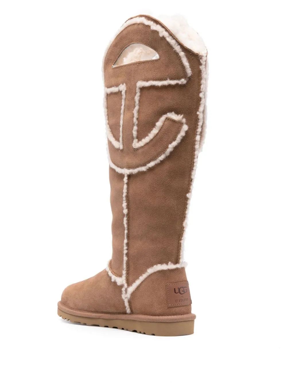 Ugg x telfar suede high boots