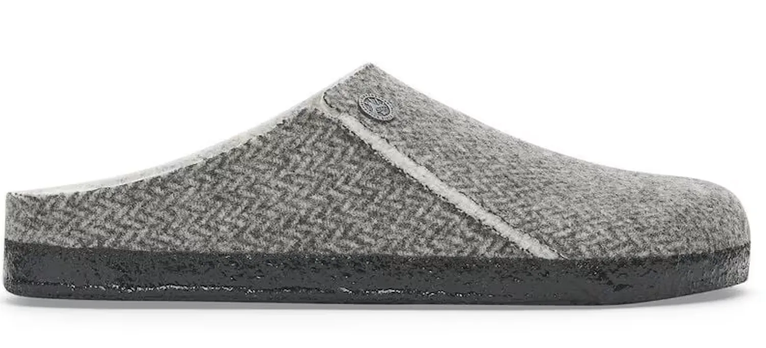 UNISEX BIRKENSTOCK ZERMATT RIVET SHEARLING | HERRINGBONE GRAY