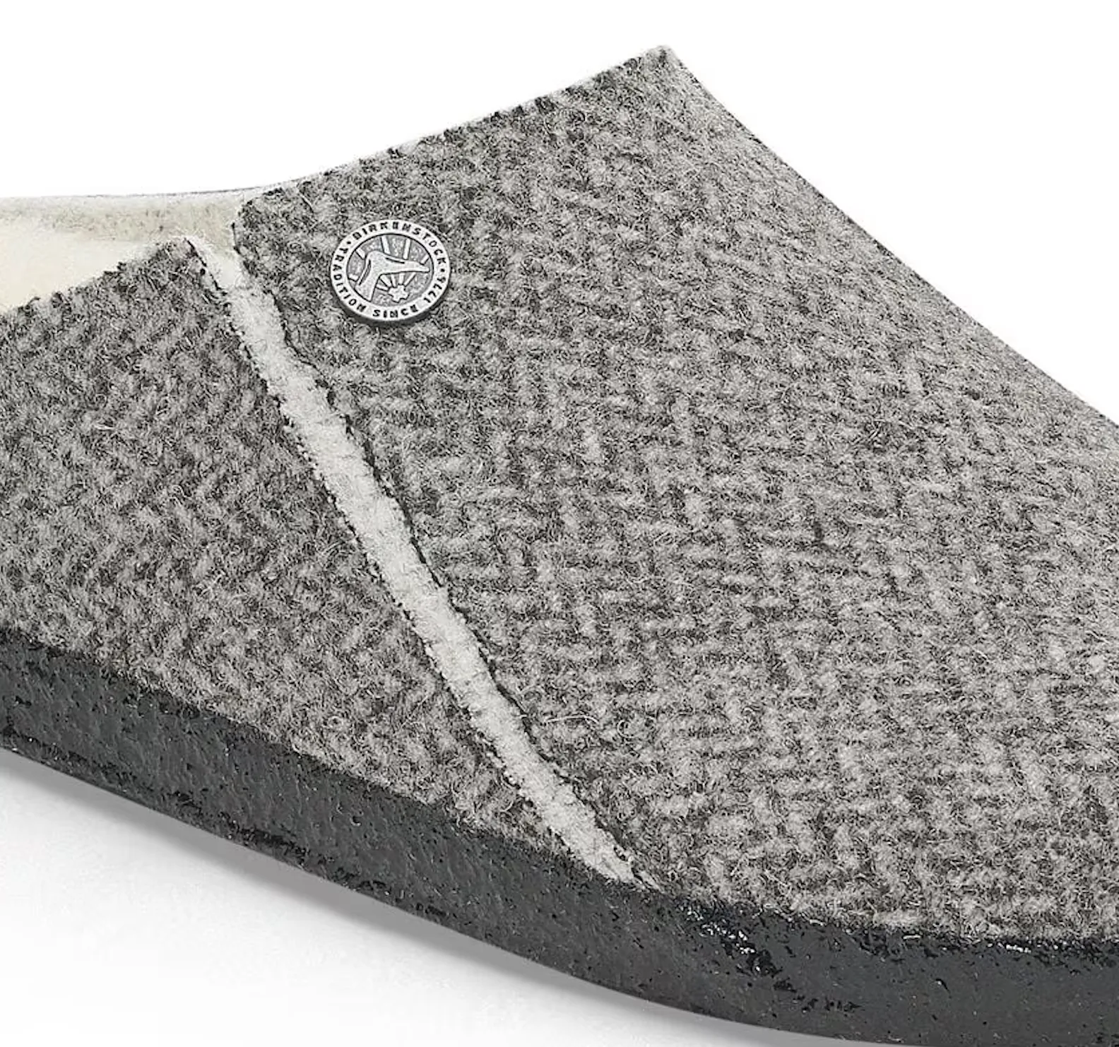 UNISEX BIRKENSTOCK ZERMATT RIVET SHEARLING | HERRINGBONE GRAY