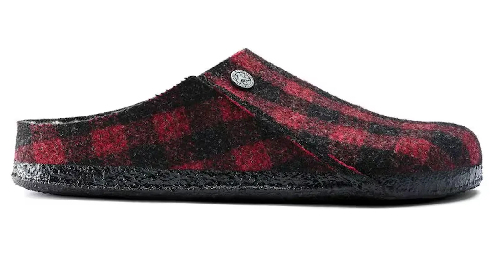 UNISEX BIRKENSTOCK ZERMATT RIVET SHEARLING | PLAID RED