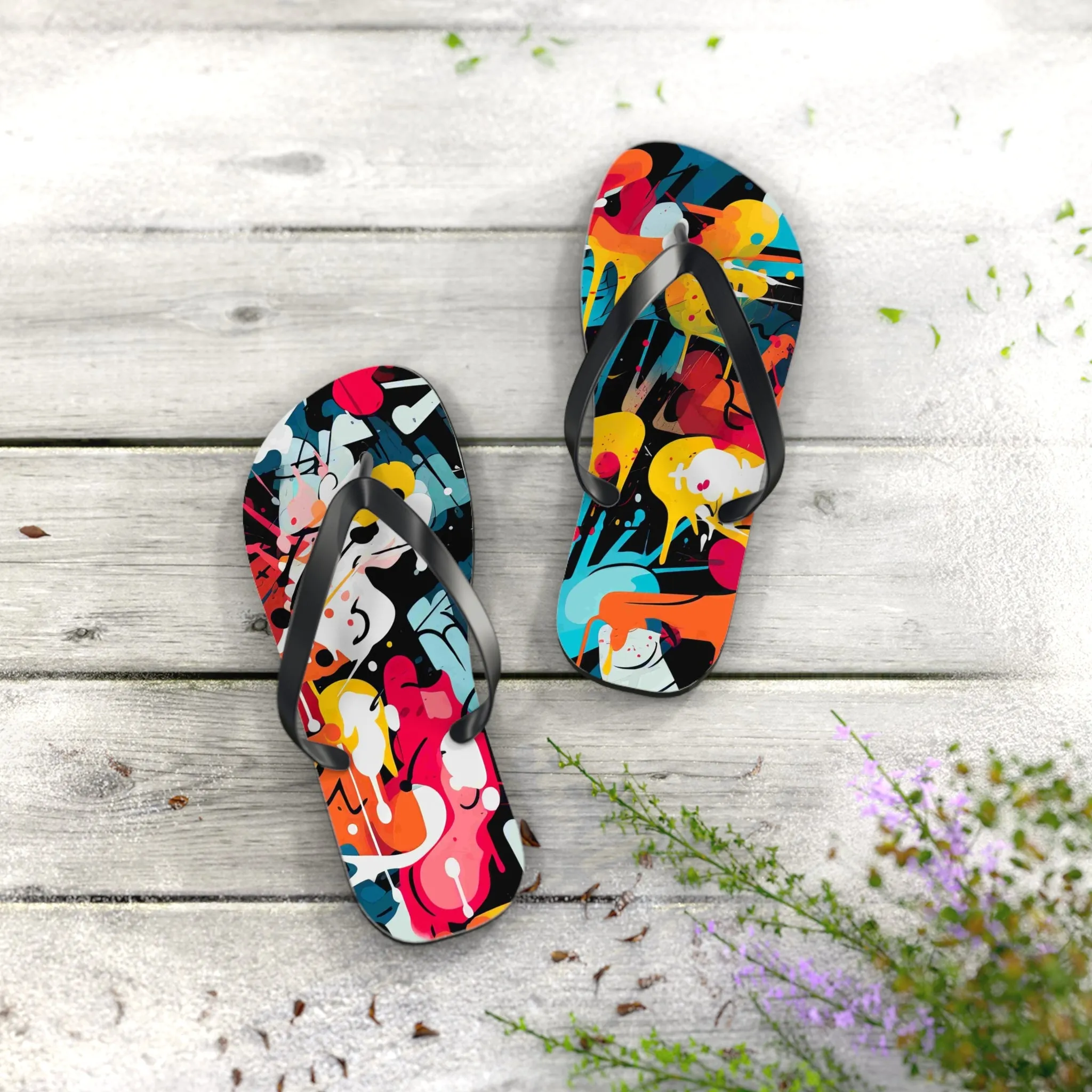 UrbanSlides Flip Flops - Trendy Summer Footwear for Beach and Casual Outings