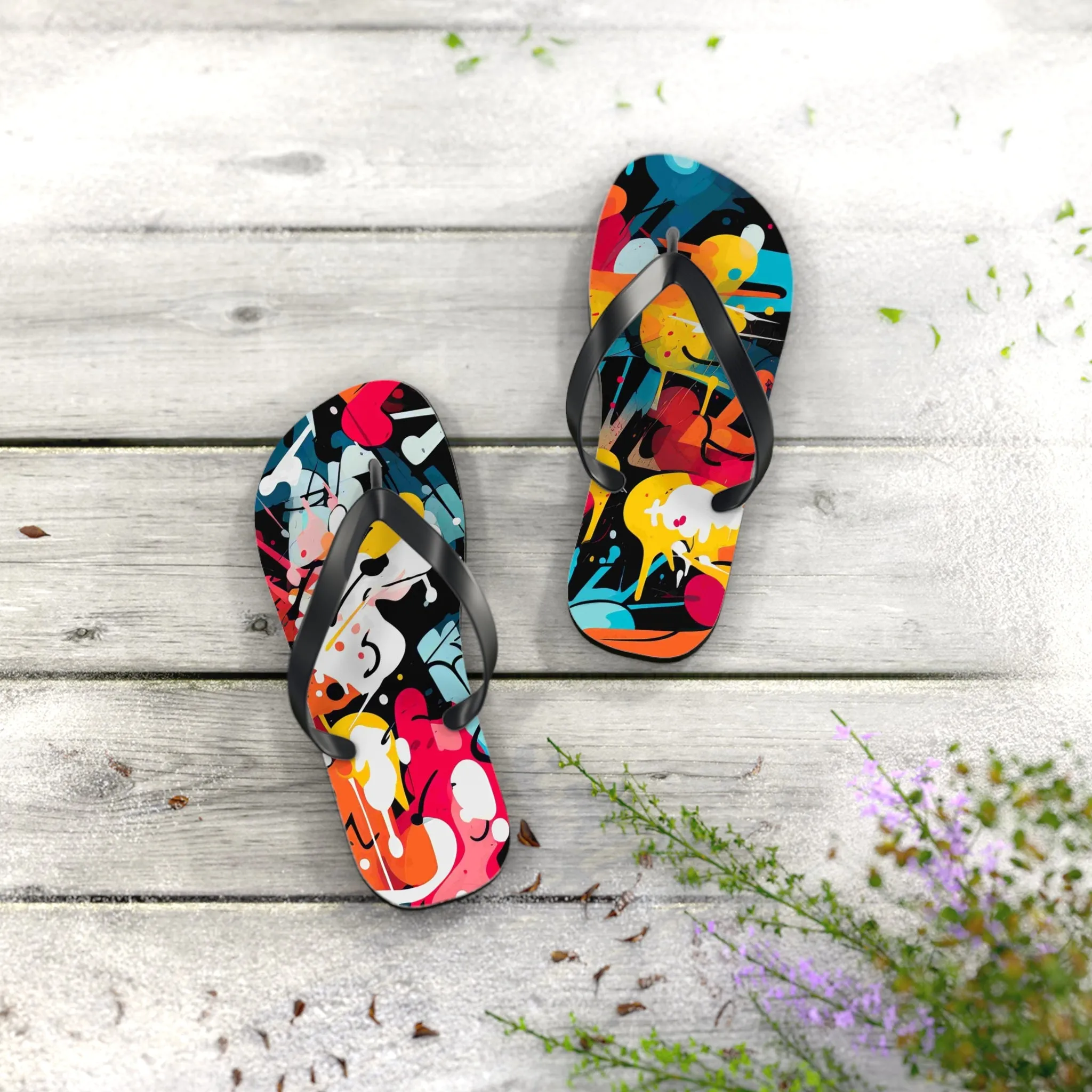 UrbanSlides Flip Flops - Trendy Summer Footwear for Beach and Casual Outings
