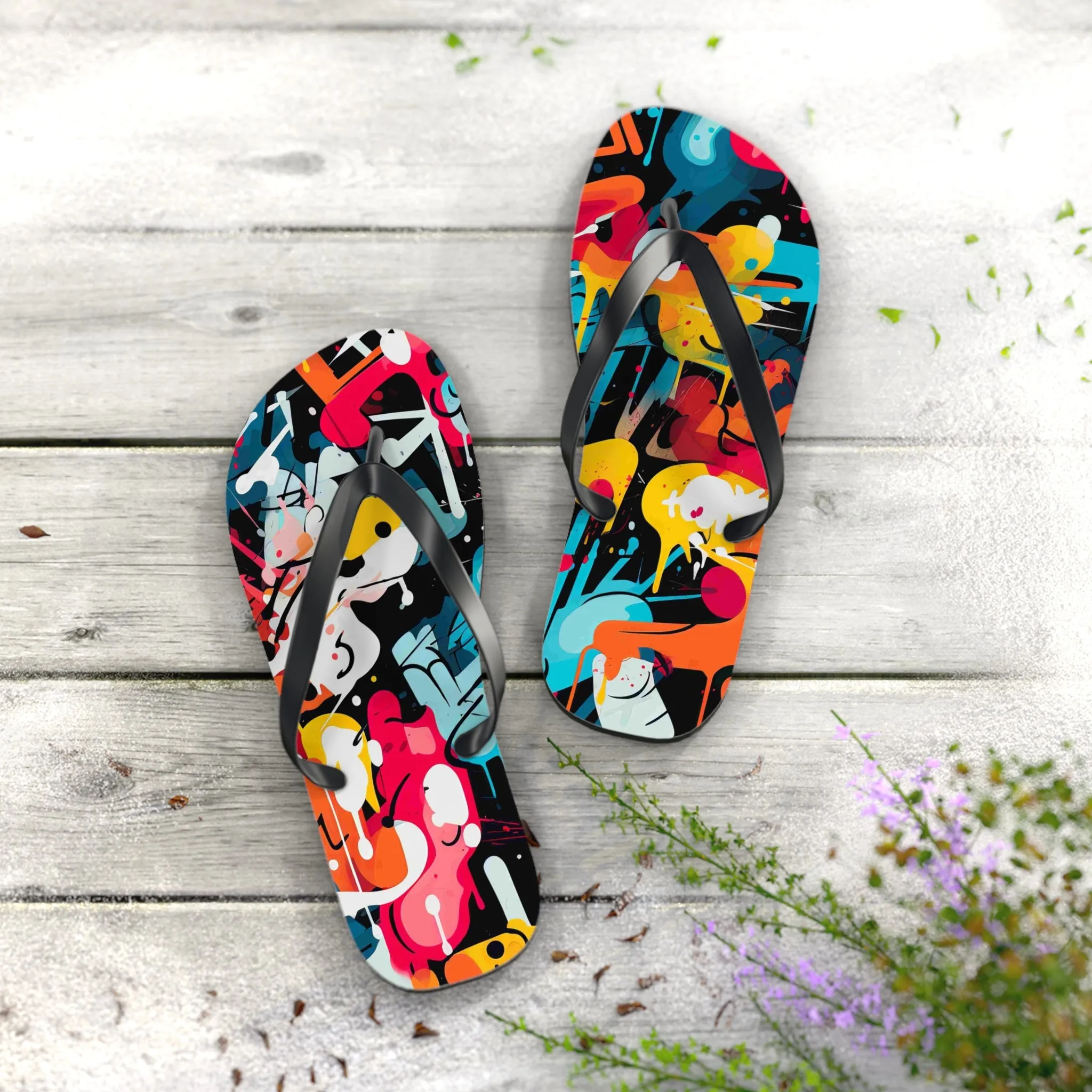 UrbanSlides Flip Flops - Trendy Summer Footwear for Beach and Casual Outings