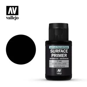 Vallejo Metal Color Gloss Black Primer 32ml