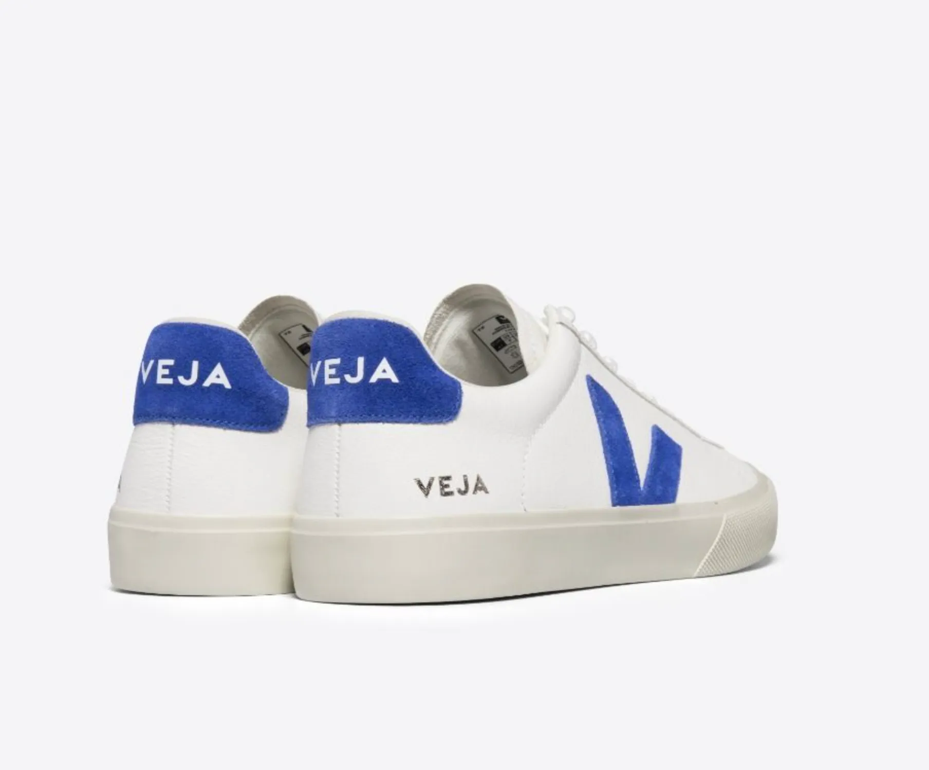 Veja Men's Campo Chromefree Leather White Paros