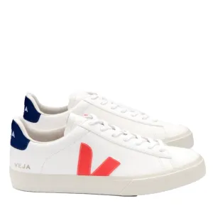 Veja Women's Campo ChromeFree White Orange Fluo Cobalt