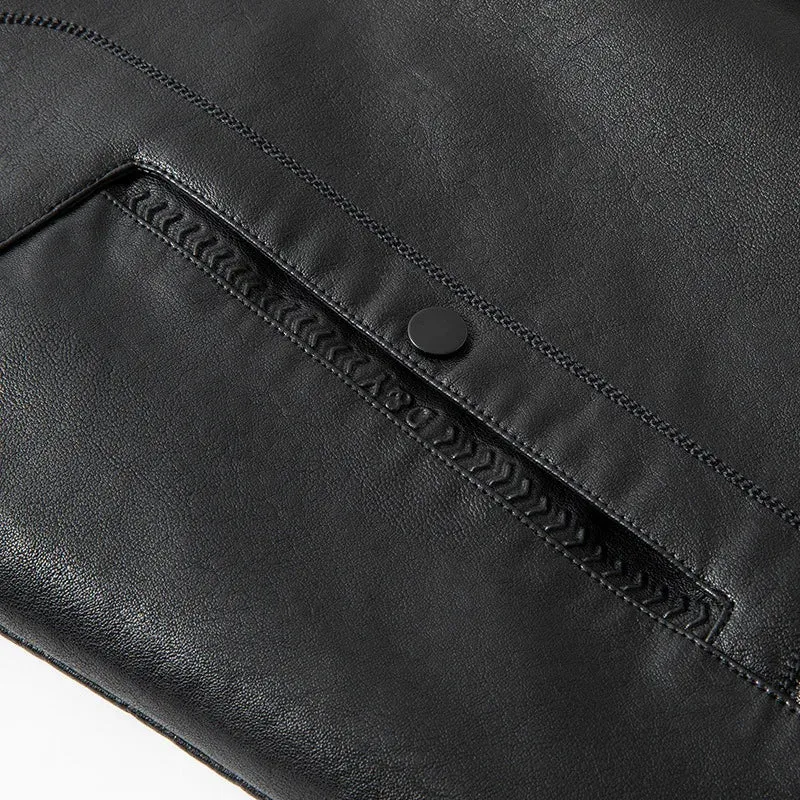 Victor Leather Shearling Jacket