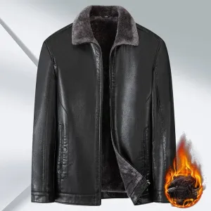Victor Leather Shearling Jacket