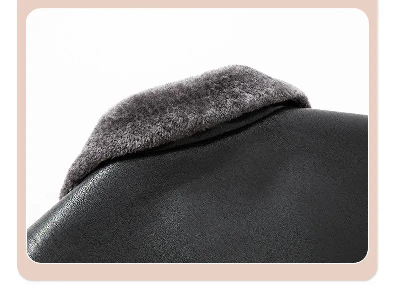 Victor Leather Shearling Jacket
