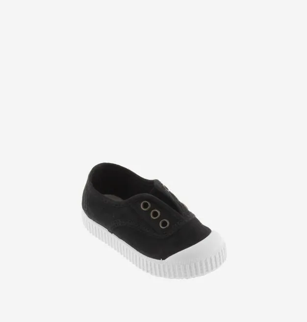 VICTORIA - 1915 INGLESA ELASTIC CANVAS DREC - NEGRO/BLACK