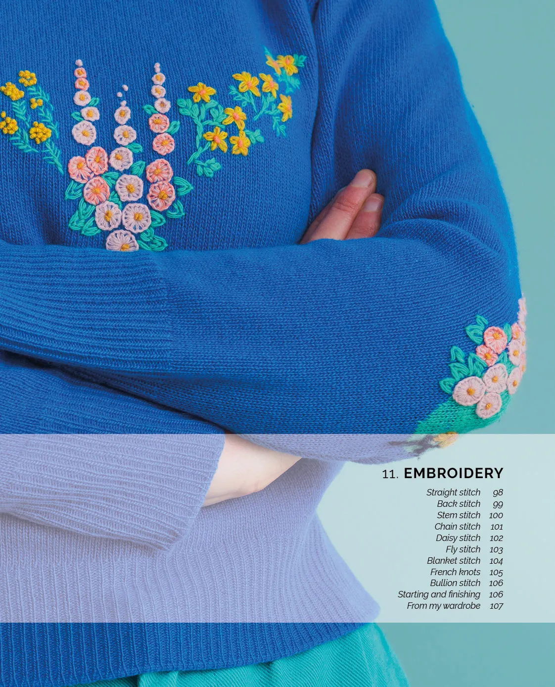 Visible Creative Mending for Knitwear by Flora Collingwood-Norris