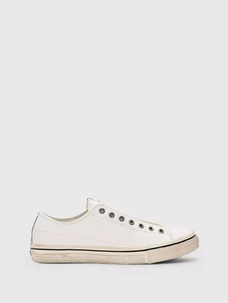 VULC LACELESS LOW TOP (WHITE) - JOHN VARVATOS