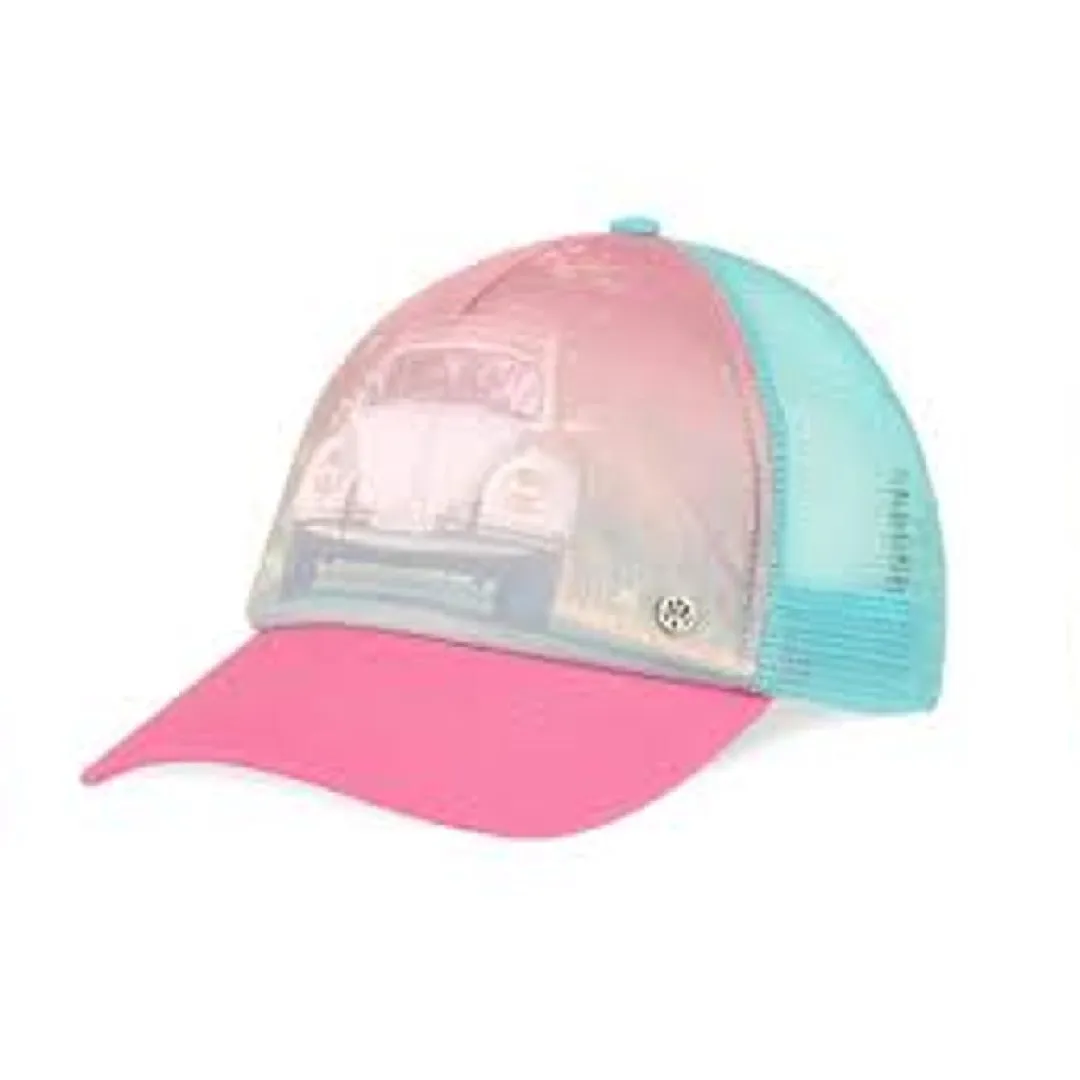 VW Ladies Dream Trucker Cap Pink