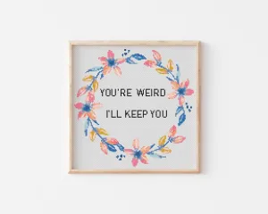 Weird Cross Stitch Pattern #1927