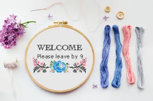Welcome Cross Stitch Pattern #172