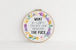 What Cross Stitch Pattern #1075