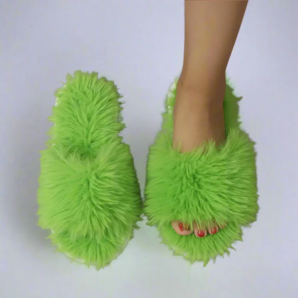 Whitney Fluffy Slippers